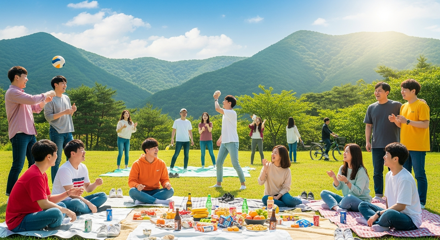 모임 장면